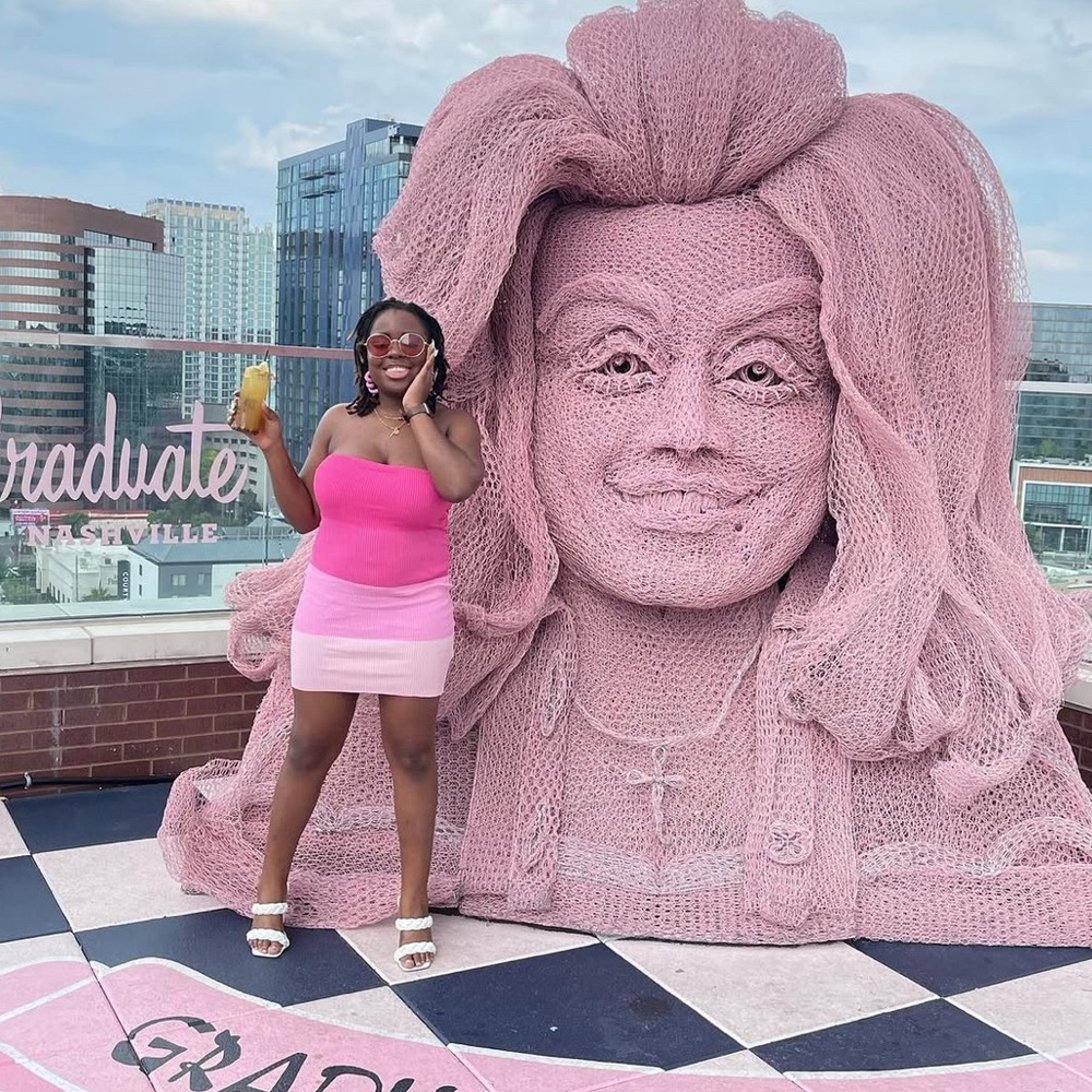 Pink Strapless Dress